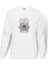 Muinaiset Baskılı Beyaz Erkek Örme Sweatshirt Uzun kol 1