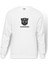 Transformers Baskılı Beyaz Erkek Örme Sweatshirt Uzun kol 1