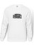 Led Zeppelin Baskılı Beyaz Erkek Örme Sweatshirt Uzun kol 1