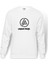 Linkin Park Baskılı Beyaz Erkek Örme Sweatshirt Uzun kol 1