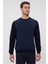 Newdıagonal Erkek O Yaka Sweatshirt 2