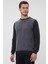 Newdıagonal Erkek O Yaka Sweatshirt 2