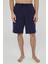 Basic Dark Navy Şort 1