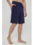 Basic Dark Navy Şort 2