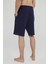 Basic Dark Navy Şort 3