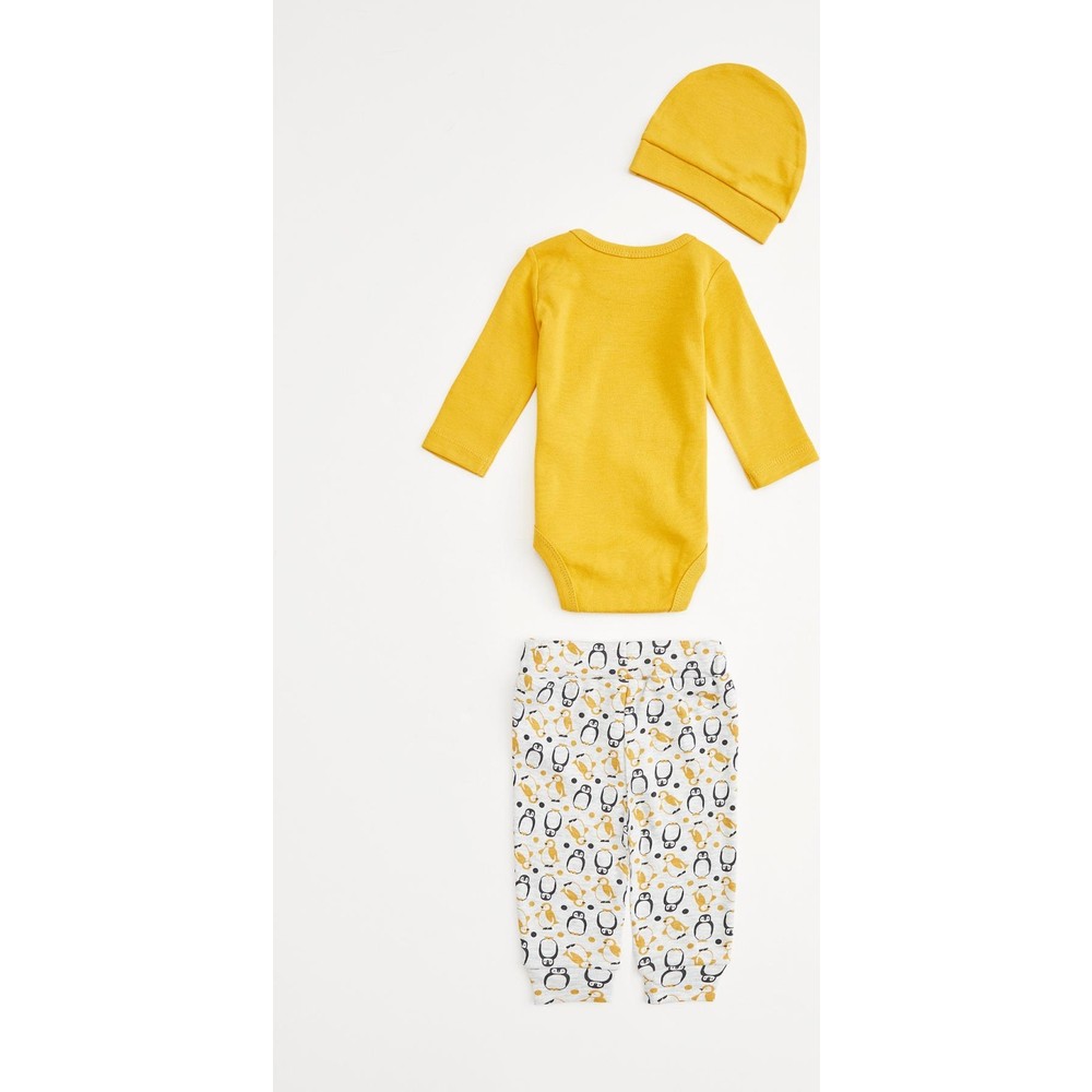 DeFacto Erkek Bebek 3�lü Takım S4317A220WN Fiyatı