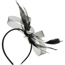 Bba New Trend Tokalı Siyah Nikah Kep.nikah Aksesuar Vualet