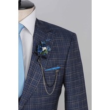 Jan Carlucci Jan Carlucci Slimfit Yelekli Drop 6 Takım