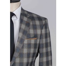 Jan Carlucci Kombinli Slimfit Drop 6 Takım Elbise