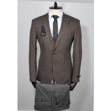 Jan Carlucci Kombinli Slimfit Drop 6 Takım Elbise