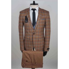 Jan Carlucci Kombinli Slimfit Drop 6 Takım Elbise