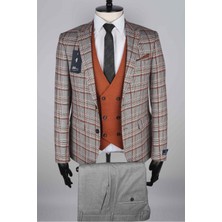 Jan Carlucci Kombinli Slimfit Drop 6 Takım Elbise