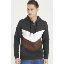 Dewberry 1044 Dewberry Erkek Sweatshırt-Antrasit
