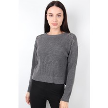 Alexander Gardi Alexandergardı Omuz Detaylı Triko Kazak (B20-18837)