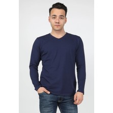 Balins Erkek Süprem Uzun Kollu Tişört Lacivert