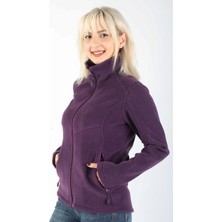 Balins Balıkçı Fermuarlı Sweatshirt Mor