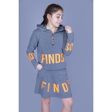 Toontoy Kız Çocuk Finds Baskılı Etekli Takım