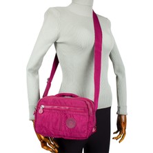 Bagacar Urban 3027 Klınkır El ve Omuz Çantası Pembe