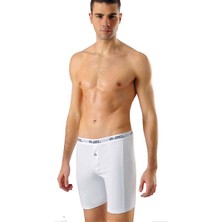 Anıt 1114 Erkek Likralı Uzun Boxer 3 Adet