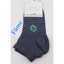 Emre 6 Çift Bambu Kısa Patik Erkek Çorap Emre