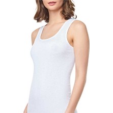 Seher Yıldızı 6'Lı Seher Yildizi 0062 Bayan Ribana Geniş Askili Atlet