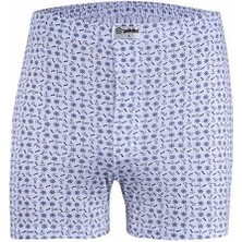 Yıldız 35 Emprime Penye Desenli Erkek Boxer