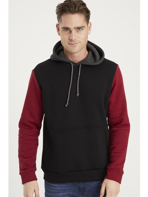 Dewberry 1040 Dewberry Erkek Sweatshirt-Siyah