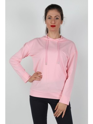 Balins  Kapüşonlu Sweatshirt Pembe