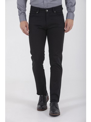 Hatemoğlu Erkek Slim Fit Siyah  Pantolon