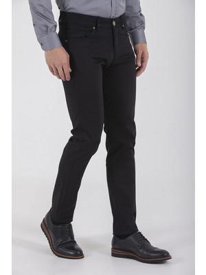 Hatemoğlu Erkek Slim Fit Siyah  Pantolon