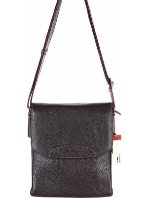 Akaderi Floter Kahve - Omuzdan Askılı Deri Çanta 373