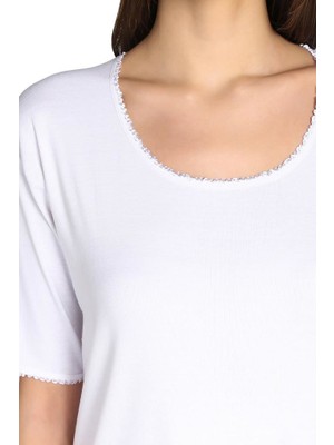 Tutku 6 Adet Tutku 0141 Kadın Ribana Kısa Kol Atlet