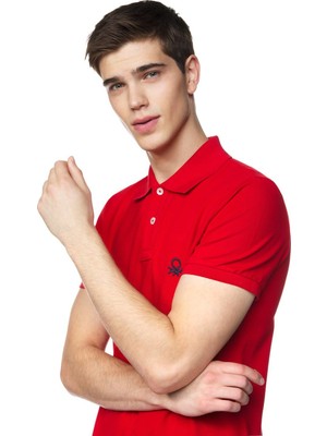 United Colors Of Benetton Erkek Slim Fit Polo Tshirt