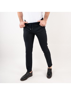 Ecer Slimfit Beli Lastikli Erkek Pantolon