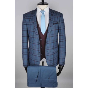 Jan Carlucci Kombinli Slimfit Drop 6 Takım Elbise