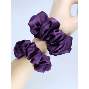 131YE - Saten Scrunchie Saç Lastiği Seti (2'li)
