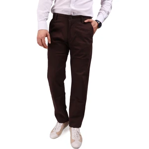 Daniel Voi Pamuklu Kahverengi Erkek Regular Fit Pantolon