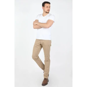 5 Cep Gabardin Pantolon Bej