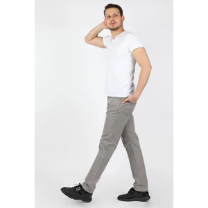 5 Cep Gabardin Pantolon Gri