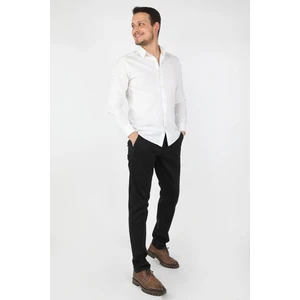Fleto Cep Gabardin Pantolon Siyah