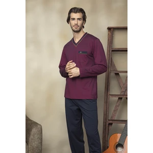 7113 Erkek Pamuk Pijama Takım
