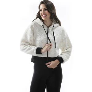 Alexander Gardi Alexandergardı Kapüşonlu Suni Yünlü Hırka, Ekru (B20-501300)