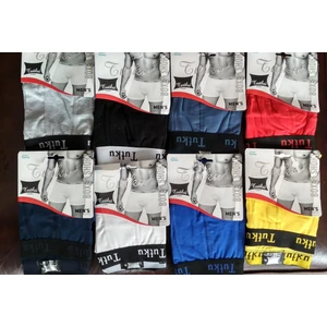 6 Adet Erkek Elastan Spor Boxer