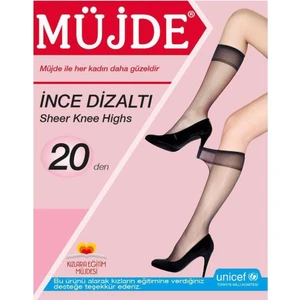 6'Lı Dizaltı Pantolon Çorabı 20 Denye