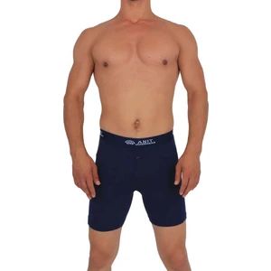 1114 Erkek Likralı Uzun Boxer 6'Lı