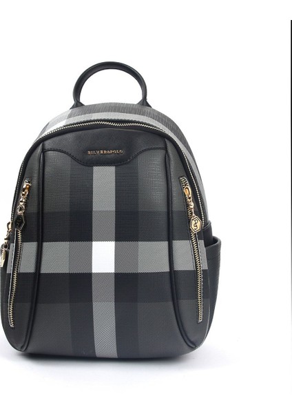 Silver Polo Kadın Sırt Çantası Siyah - Siyah NV906