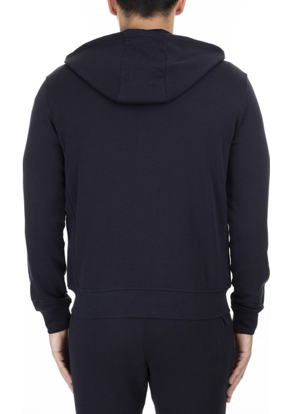 Logo Detaylı Loose Fit Kapüşonlu Erkek Sweatshirt 8NZM95 Zjkrz 1510