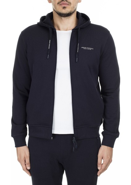 Logo Detaylı Loose Fit Kapüşonlu Erkek Sweatshirt 8NZM95 Zjkrz 1510