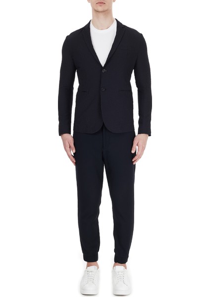 Emporio Armani Düğmeli Cepli Blazer Erkek Ceket 51G620 51306 922