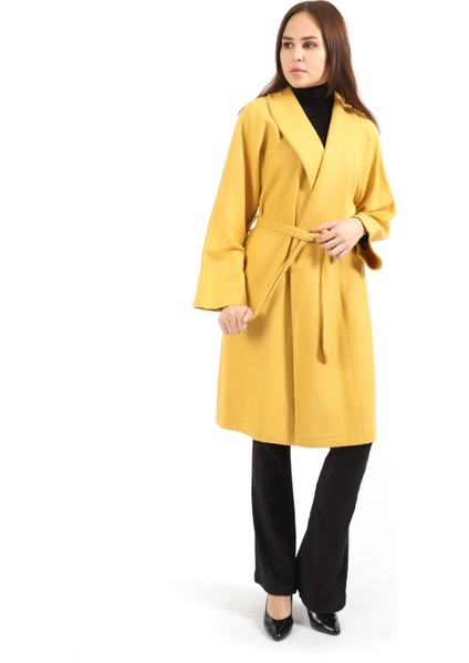 Kaşe Kaban | KBN32172 Sarı